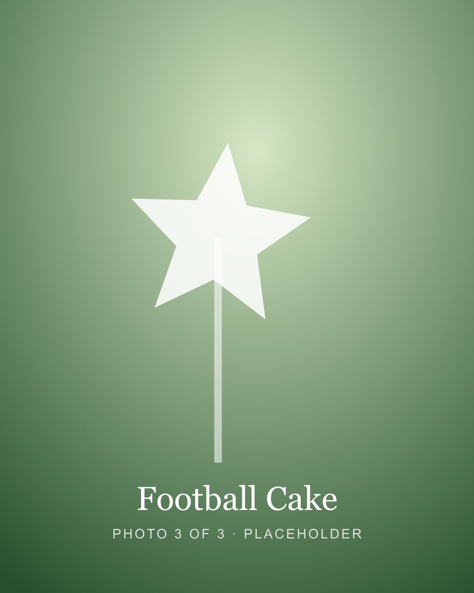 Football Cake