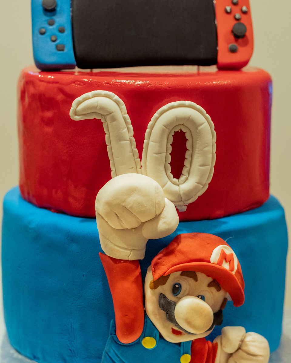 Nintendo Switch and Mario