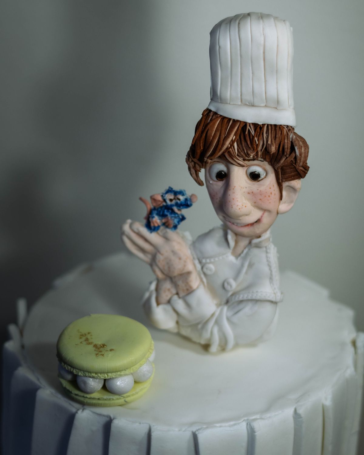 Chef with rat