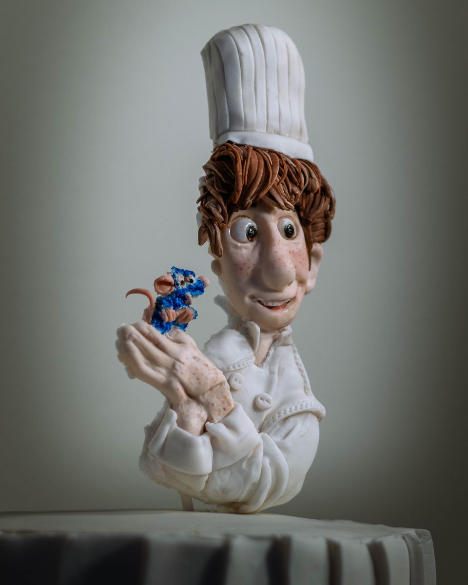 Chef with rat