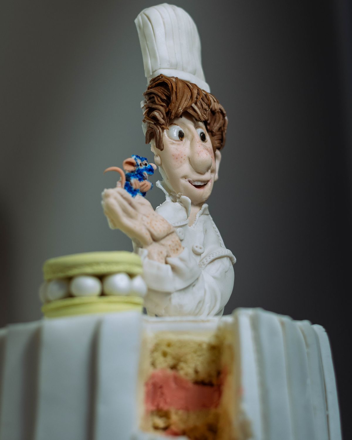 Chef with rat