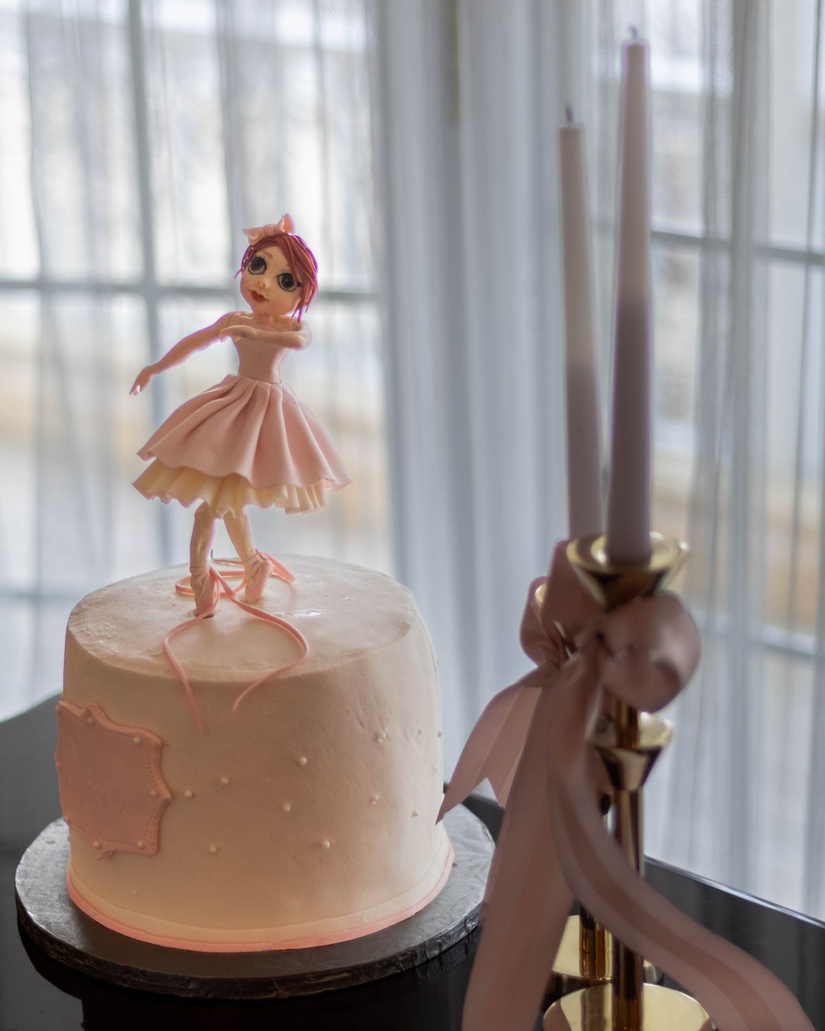 Pink ballerina